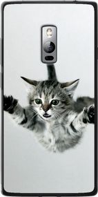 Чехол на OnePlus 2 Летящий котёнок "2322u-386-17620"