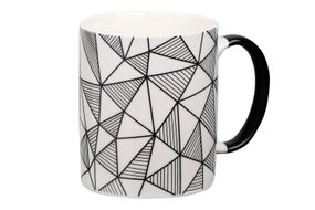 Чашка Ardesto Geometry, 340 мл, фарфор (AR3428)