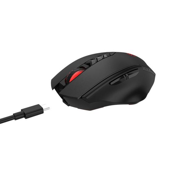 Миша ігрова бездротова A4-Tech Bloody R80 Plus, колір чорний | Зображення 2