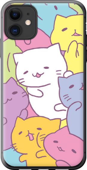 Чехол на iPhone 11 Котики "2534u-1722-17620"