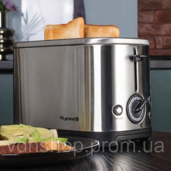 Тостерница для кухни, Тостер съемный поддон для крошек Тостер дома электрический горизонтальный OF-25 | Зображення 1