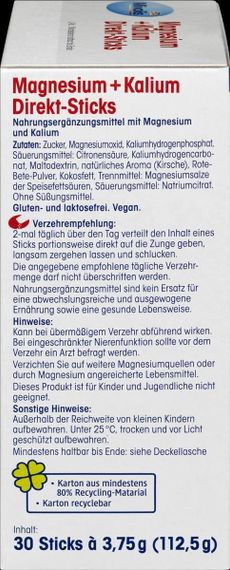 Витамины "Mivolis Магний + Калий" в стиках для укрепления сердечно-сосудистой, нервной систем и при нагрузках | Зображення 3
