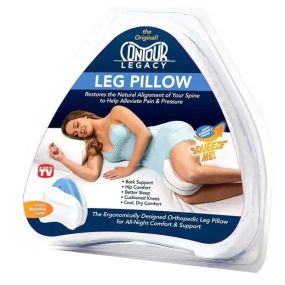 Подушка ортопедическая для ног Contour Leg Pillow с чехлом