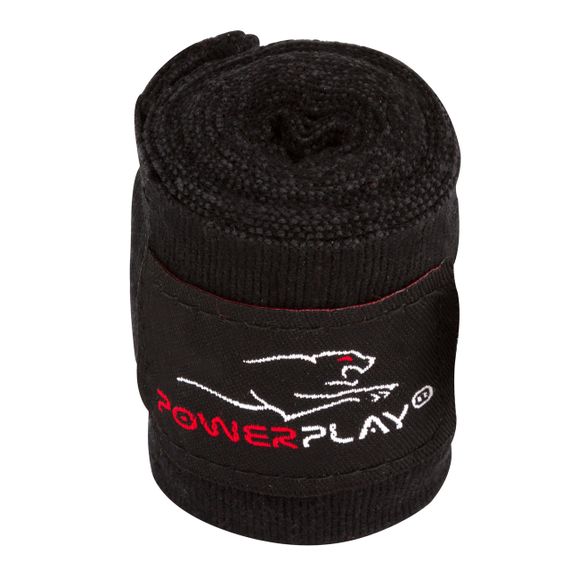 Бинти для боксу PowerPlay 3046 Чорні (3м) | Зображення 2