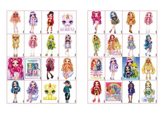 Розмальовка зі стікерами The creative Rainbow 2 Ideyka LCB30 Різнокольоровий shop (4823104382560) | Зображення 1