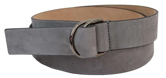 Жіночий ремінь із нубуку Tod's, Італія, світло-сірий | Зображення 1