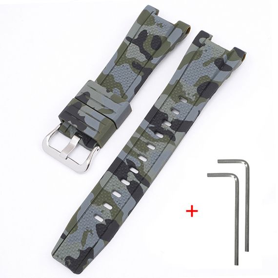 Ремешок для Casio G-Shock GST-W300 Camo Green SI