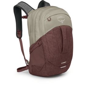 Рюкзак туристический Osprey Comet 30 sawdust tan/raisin red O/S (009.3645)