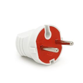 Вилка без заземлення 16А 250V T504, White, Q20