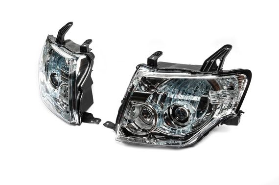 Передние Фары OEM (2 шт) для Mitsubishi Pajero Wagon IV 2006-2021 гг | Зображення 2