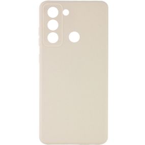 Силиконовый чехол Candy Full Camera для TECNO Pop 5 LTE Бежевый / Antique White
