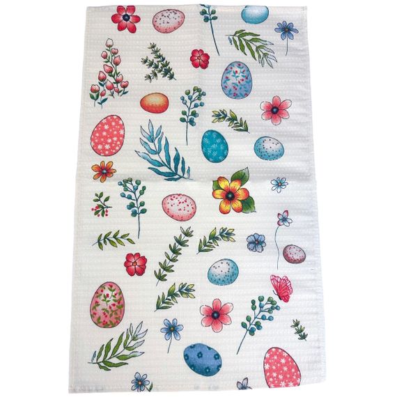 Кухонное полотенце SoundSleep Пасхальный стол 34х60 см вафельное (94399738) | Зображення 2