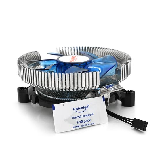 Кулер процесорний Am2/Am3/FM1/FM2 80-mm, 3-pin, Blue | Зображення 2