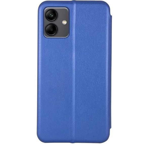 Шкіряний чохол (книжка) Classy для Samsung Galaxy A04 Слот для візитки, Синій | Зображення 1