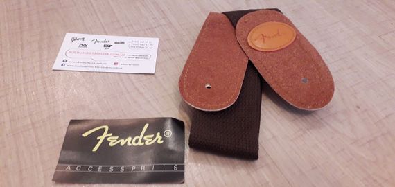 Ремінь Fender для акустичної гітари темно-коричневий ремінь | Зображення 5