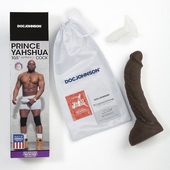 Фалоімітатор Doc Johnson Prince Yahshua 10.5 Inch Cock - ULTRASKYN | Зображення 3