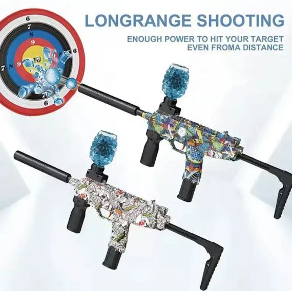 Игрушечные бластеры с шариками 25 м Оружие на гелевых пульках OldBro Пистолет-бластер для детей | Зображення 1