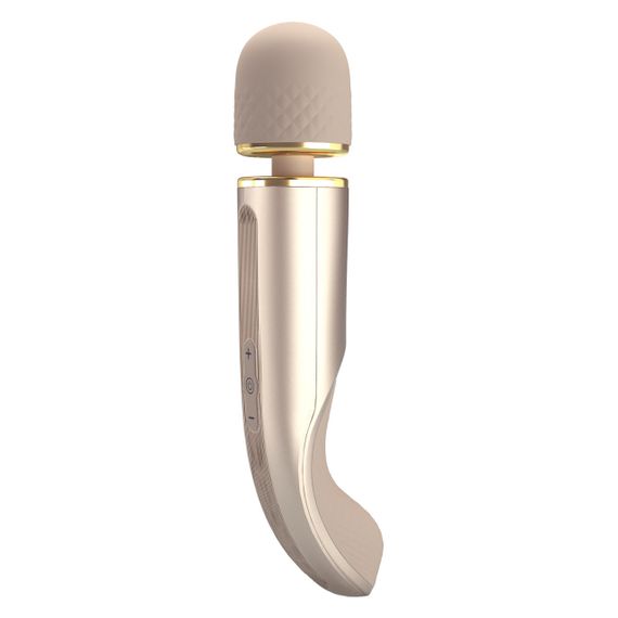 Вибромассажер микрофон PRETTY LOVE Interesting Massager Gold, 29 х 5.8 см Sex Aura | Зображення 4
