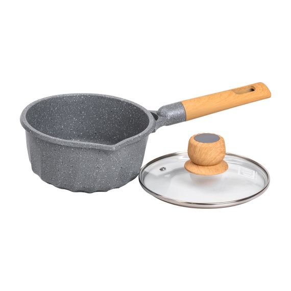 Сотейник с антипригарным покрытием 2,9 л с толстым дном Ø 18 см MGC HP-4-431GR | Зображення 2