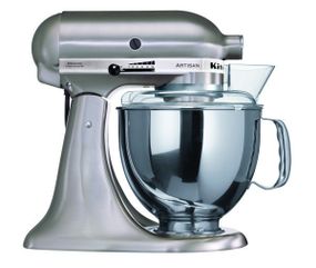 Планетарний міксер KitchenAid 5KSM150PSENK ARTISAN, 4.83 л, матовий нікель