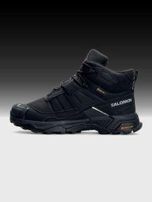 Зимові чоловічі кросівки New Salomon X Ultra 4 Mid Fur Black (топ якість) A4864 42