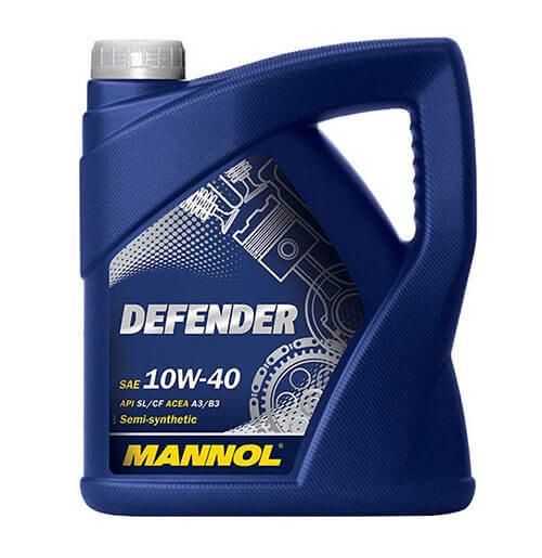 Моторна олива Mannol Defender 10w40 SL/CF 4л