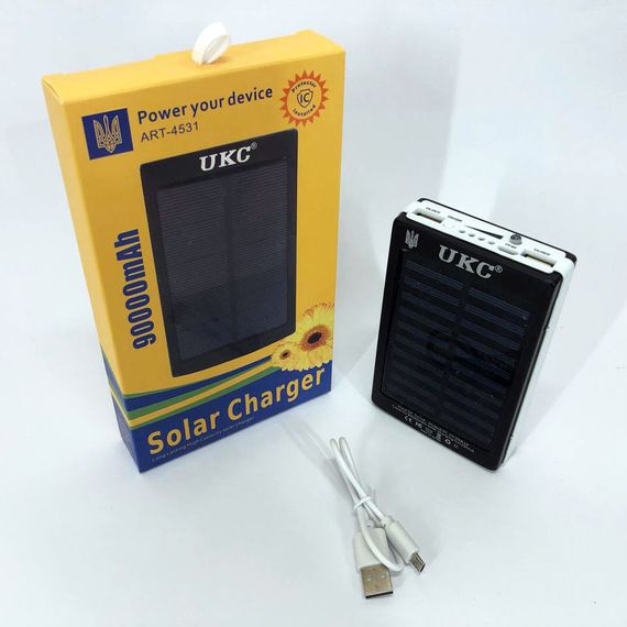 Заряджання Power Bank Solar 90000 mAh / Павербанк для планшета / Заряджання PC-476 Power Bank | Зображення 5
