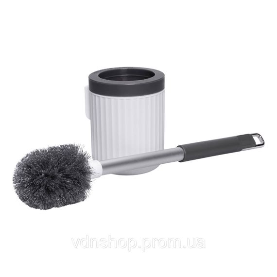 Йоршик для чищення туалету з підставкою 48 (см) йорж щітка для миття унітазу Сірий HP-35015-29G