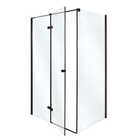 Душевая кабина INSANA Adriana Black  120х90х195 без поддона