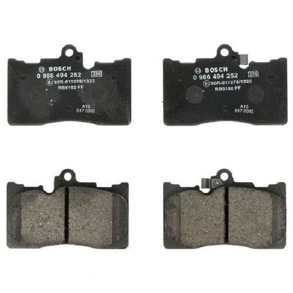 Тормозные колодки Bosch дисковые передние LEXUX GS 300, 430, 460 ''06 0986494252