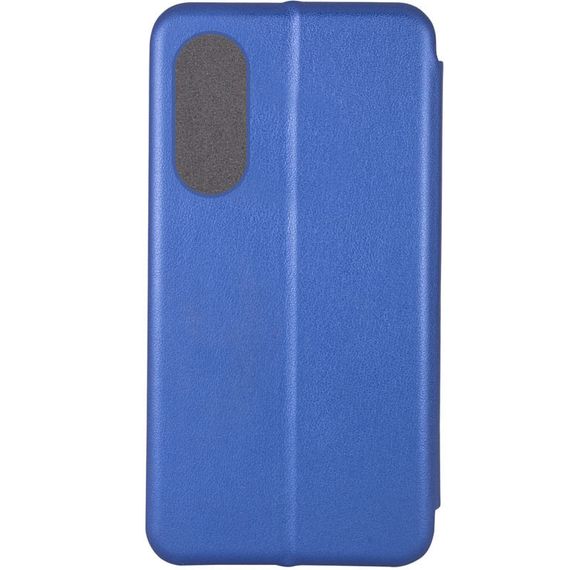 Шкіряний чохол-книжка Classy для Oppo A78 4G Синій | Зображення 1