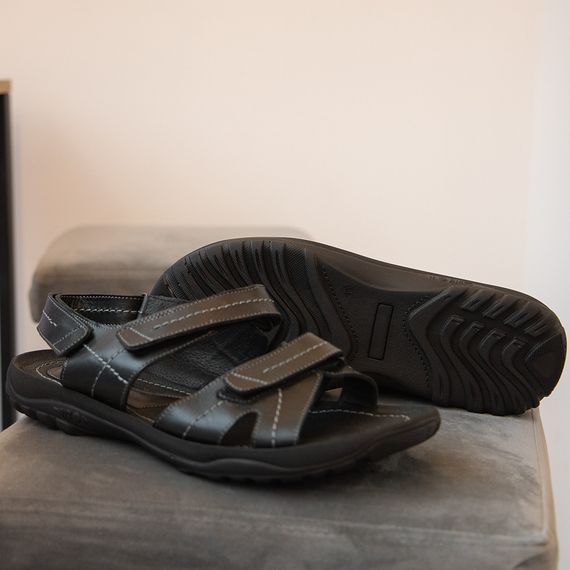 Чоловічі босоніжки шкіряні 46 47 48 49 50 розмір | Зображення 4