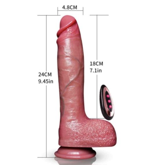 Реалістичний вібратор на присосці Power Stroke sexstyle | Зображення 1