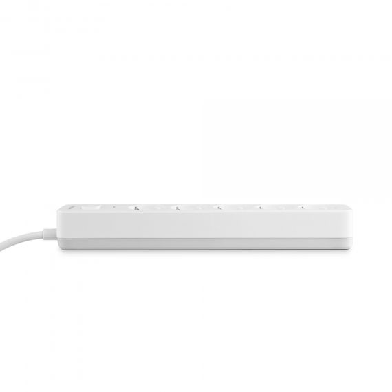 Мережевий подовжувач VIDEX ONCORD з/з 5п 3м (3x1.5мм) з кнопкою White | Зображення 4
