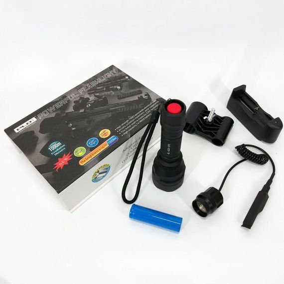 Потужний кишеньковий ліхтарик Bailong BL-QC8 XPE | Тактичні ліхтарі | Ліхтар EG-941 ручний тактичний | Зображення 7