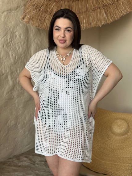 Жіноча пляжна туніка Plus Size