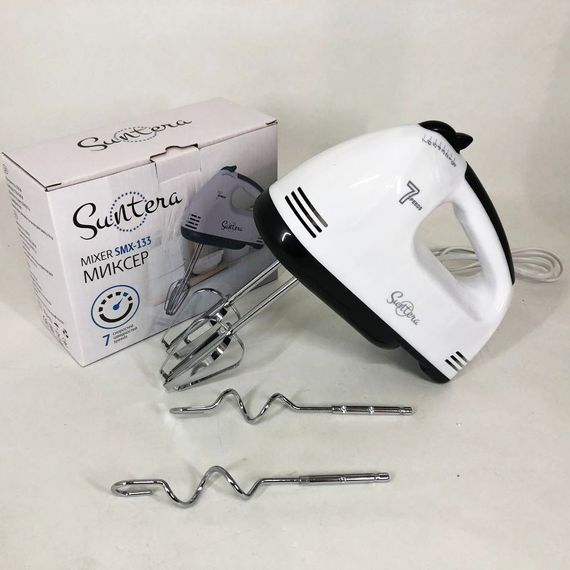 Міксер для зручного приготування їжі, Міксер зі швидкостями і насадками з двома віночками YX-48 | Зображення 1