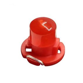 Автолампа Terra T4.7 B8.0-12, диаметр 12мм, COB, красный, 12В
