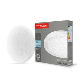Світлодіодний світильник настінно-стельовий TITANUM 24W 5000K Кільця