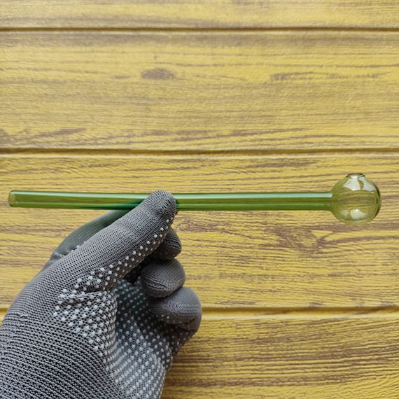 Стеклянная трубка Extra Hit Oil Green | Зображення 1