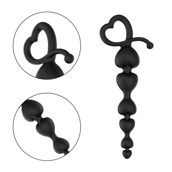 Анальная цепочка - Erospace Wild Play Anal Beads C2 Sex Aura | Зображення 6