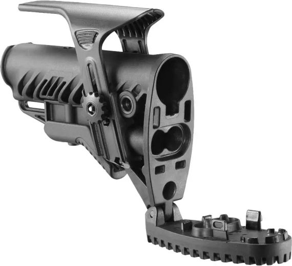 Приклад FAB Defense GLR-16 CP з регульованою щокою для AR15/M16. Black | Зображення 2