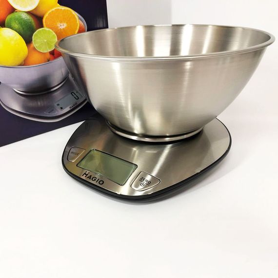 Кухонные весы для взвешивания продуктов MAGIO MG-691 до 5кг | Весы кухонные со съемной чашей | Весы для AW-329 взвешивания продуктов | Зображення 3