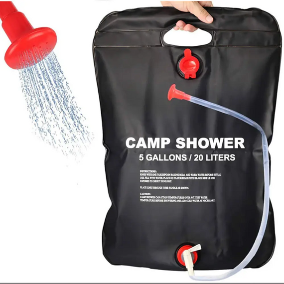 Душ туристичний Camp Shower, портативний душ для походу кемпінгу саду та дачі на 20 літрів