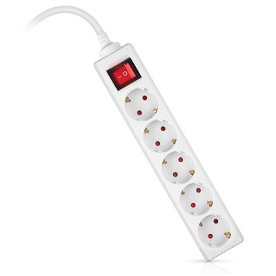 Сетевой фильтр питания REAL-EL RS-Protect M 3m, white (EL122300027) (EL122300027) | Зображення 2