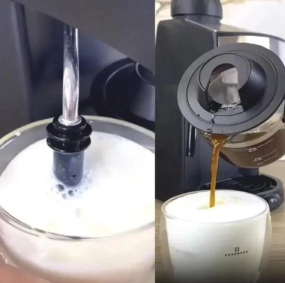 Кавоварка з капучинатором Top Kitchen Tk00225 | Зображення 1