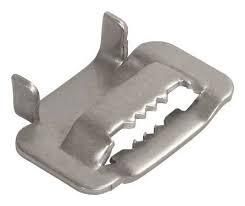 Скрепа бандажна СБн-ОЦ 20/1 100 шт сталь оцинкована для стрічки бандажної Ny95505754