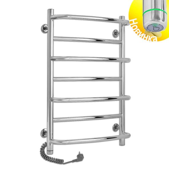 Электрическая полотенцесушилка Laris Евромикс П7 450 х 700 Е сенсор S3 (подкл. слева)