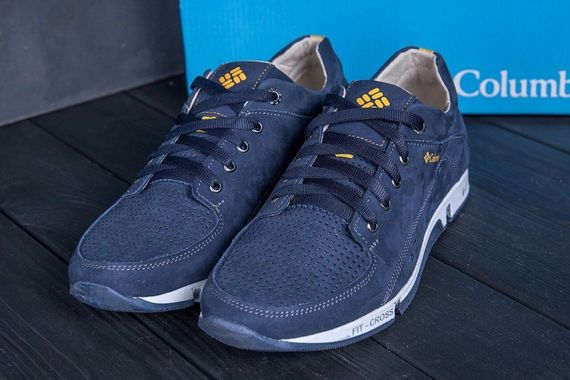 Кросівки літні Columbia перфорація сині | Зображення 8
