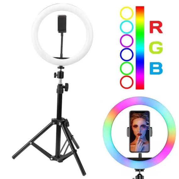 Лампа Led кільце MJ33 RGB